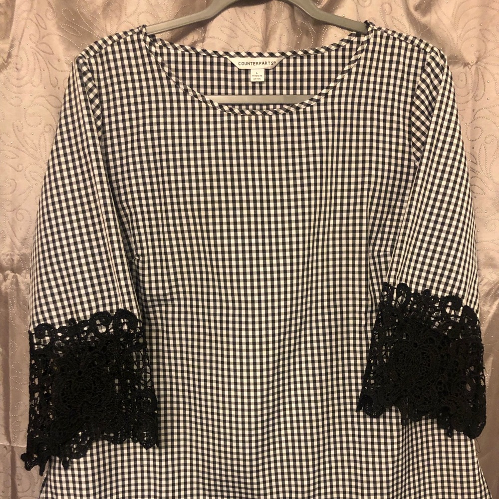 Checkered Counterparts Top